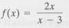 For each rational function in Problem,
(A) Find the intercepts for