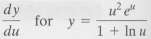 In Problem, find each indicated derivative and simplify.
