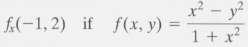 In Problems I-18, find the indicated first-order partial derivative for