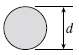 A solid round bar of aluminum having diameter d (see