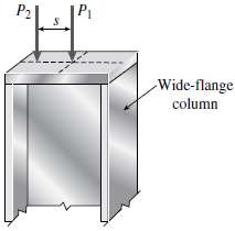 A pinned-end column with length L = 18 ft is