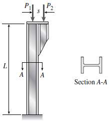 A W 14 ( 53 wide-flange column of length L
