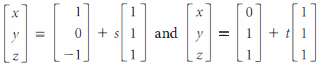 In Exercises 1 and 2, find the distance between the