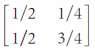 In Exercises, determine which of the matrices are exchange matrices.