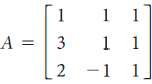 Find an LU factorization of