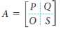 Let A be a square matrix that can be partitioned