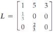 In Exercises 11-14, calculate the positive eigenvalue and a corresponding