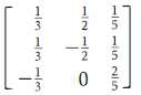 In Exercises 1-3, determine whether the given matrix is orthogonal.