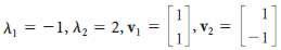 In Exercises 1 and 2, find a symmetric 2 (