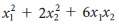 In Exercises 1-3, find the symmetric matrix A associated with