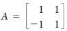 In Exercise 1 and 2, let
And 
Determine whether C is