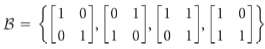 In Exercises 1-3, determine whether the set B is a