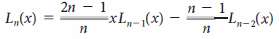 If we multiply the Legendre polynomial of degree n by