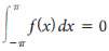 Recall that a function f is an even function if