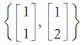 In Questions 1 and 2, construct an orthogonal set of