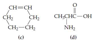 Which of these molecules most readily undergoes an addition reaction?