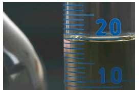You have a graduated cylinder that contains a liquid (see