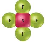 An element X reacts with F2 (g) to form the