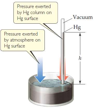 Suppose you make a mercury barometer using a glass tube