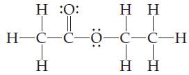 Ethyl acetate, C4H8O2, is a fragrant substance used both as