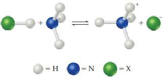 (a) Identify the BrÃ¸nsted-Lowry acid and base in the reaction
(b)