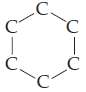 The compound cyclohexane is an alkane in which six carbon