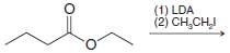 Provide a structural formula for the product from each of