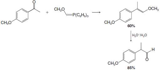 The Wittig reaction (Section 16.10) can be used in the