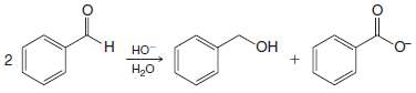 Aldehydes that have no a hydrogen undergo an intermolecular oxidation-reduction