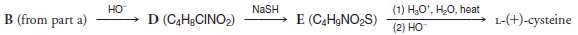 (a) On the basis of the following sequence of reactions,