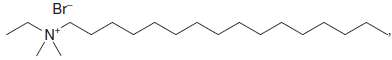 Cetylethyldimethylammonium bromide is the common name for
a compound with antiseptic