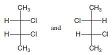 Consider the following pairs of structures. Designate each chirality center