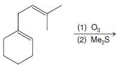 Predict the products of the following ozonolysis reactions.
(a)
(b)
(c)
