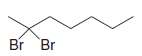 Synthesize the following compound starting with ethyne and 1-bromopentane as