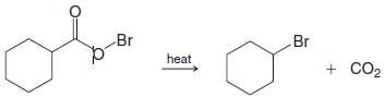 Write a radical chain mechanism for the following reaction (a