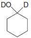 Synthesize each of the following compounds from cyclohexanone. Use D