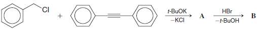 Consider these reactions:
The intermediate A is a covalently bonded compound
