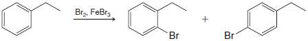 Write resonance structures for the arenium ions formed when ethylbenzene