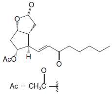 The following structure is an intermediate in a synthesis of