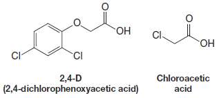 The herbicide 2, 4-D can be synthesized from phenol and