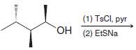 Predict the major product from each of the following reactions.
(a)
(b)
(c)
(d)
(e)
(f)