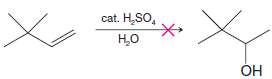 The following reaction does not produce the product shown.
(a) Predict