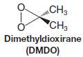Dimethyldioxirane (DMDO), whose structure is shown below, is another reagent