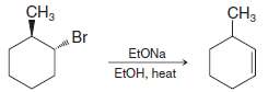 When trans-2-methylcyclohexanol (see the following reaction) is subjected to acid-catalyzed