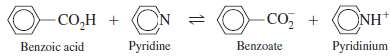Identify the conjugate acid-base pairs in the following reactions:
a
b.