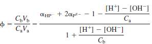 Derive the following equation for the titration of potassium hydrogen