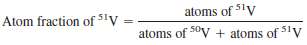 In isotope dilution, a known amount of an unusual isotope