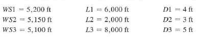Solve Problem 4.3.2 using the Hazen-Willia.ms equation (CHw = 140