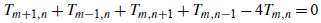 Derive an equation equivalent to Equation (3-24) for an interior