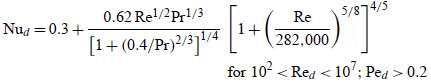 Repeat Problem 6-111 for flow or water at 21oC across